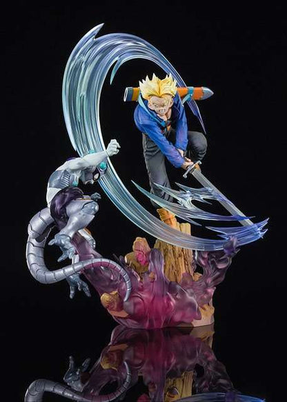 Tamashii Nations Dragon Ball Z FiguartsZERO PVC Statue (Extra Battle) Super Saiyan Trunks The second Super Saiyan 28 cm by LAB7 Malta