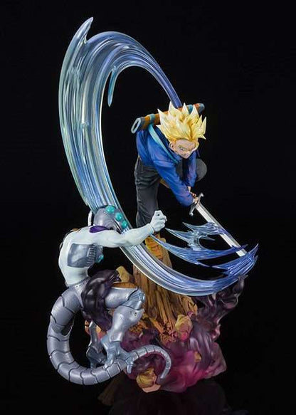 Tamashii Nations Dragon Ball Z FiguartsZERO PVC Statue (Extra Battle) Super Saiyan Trunks The second Super Saiyan 28 cm by LAB7 Malta