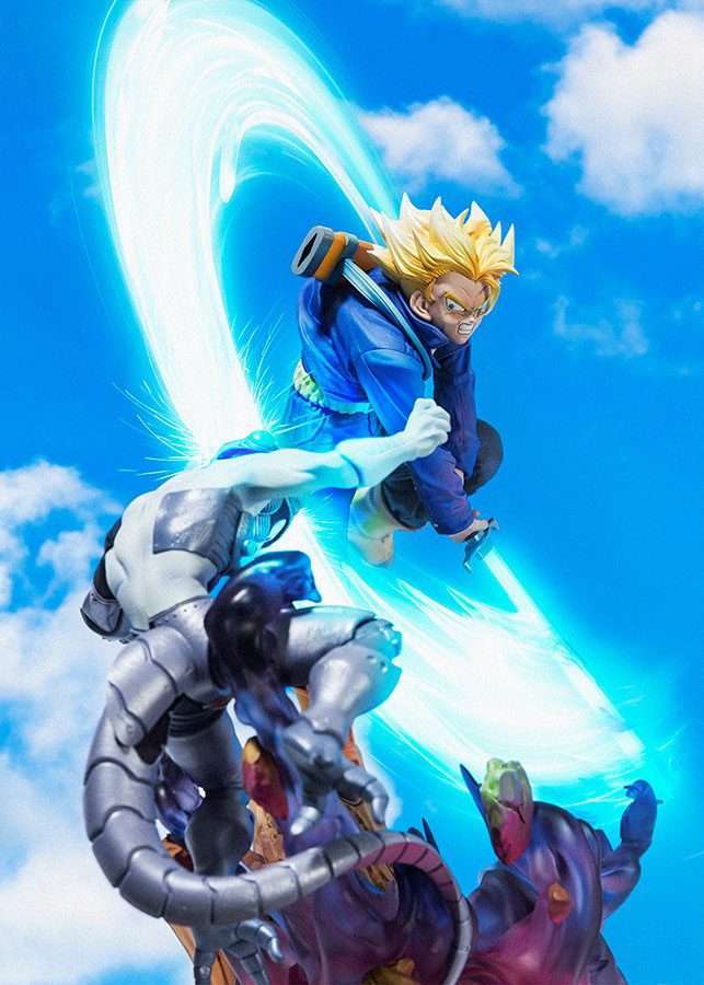 Tamashii Nations Dragon Ball Z FiguartsZERO PVC Statue (Extra Battle) Super Saiyan Trunks The second Super Saiyan 28 cm by LAB7 Malta