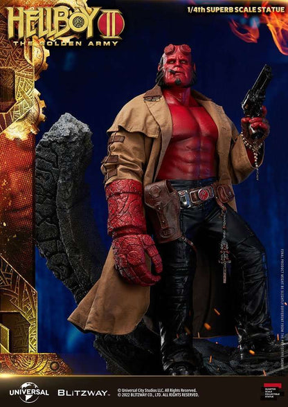 Blitzway Hellboy II: The Golden Army Superb Statue 1/4 Hellboy 70 cm by LAB7 Malta