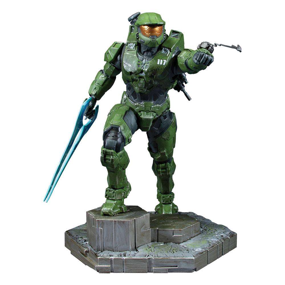 Halo Infinite PVC Statue Master Chief & Grappleshot 26 cm by LAB7 Malta