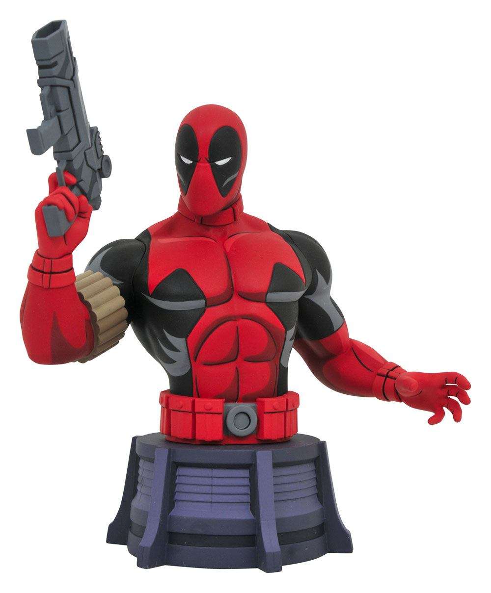 Diamond Select Marvel X-Men Animated Series Bust Deadpool 15 cm by LAB7 Malta