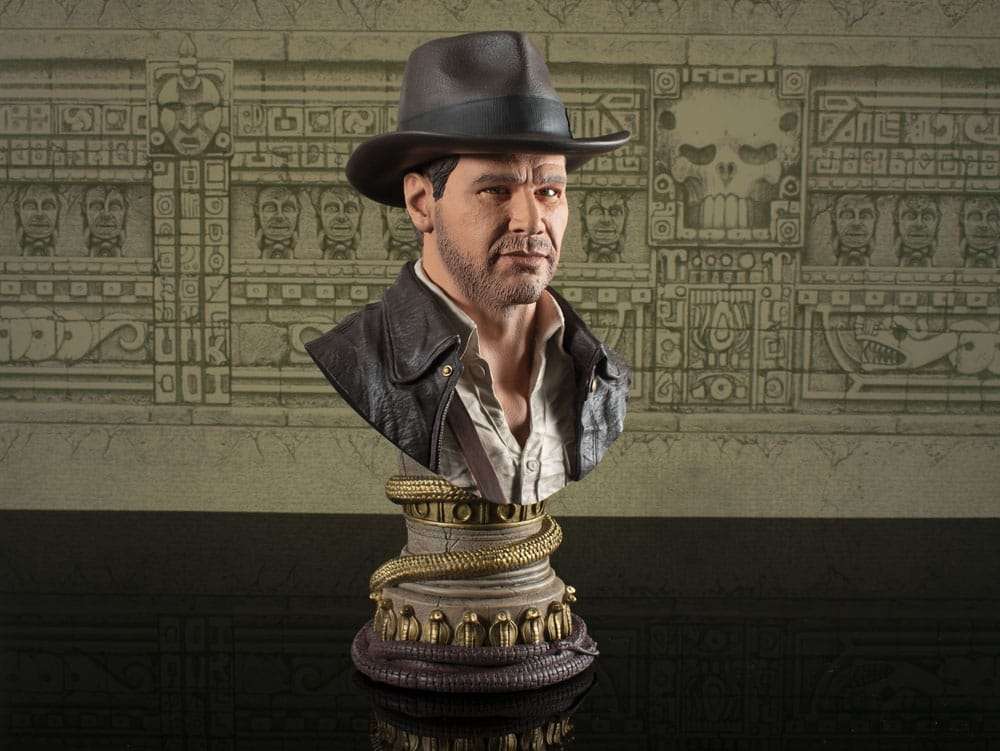 Diamond Select Indiana Jones: Raiders of the Lost Ark Legends in 3D Bust 1/2 Indiana Jones 25 cm by LAB7 Malta