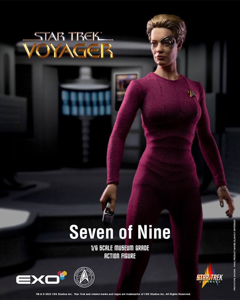 EXO-6 Star Trek: Voyager Action Figure 1/6 Seven of Nine 30 cm by LAB7 Malta