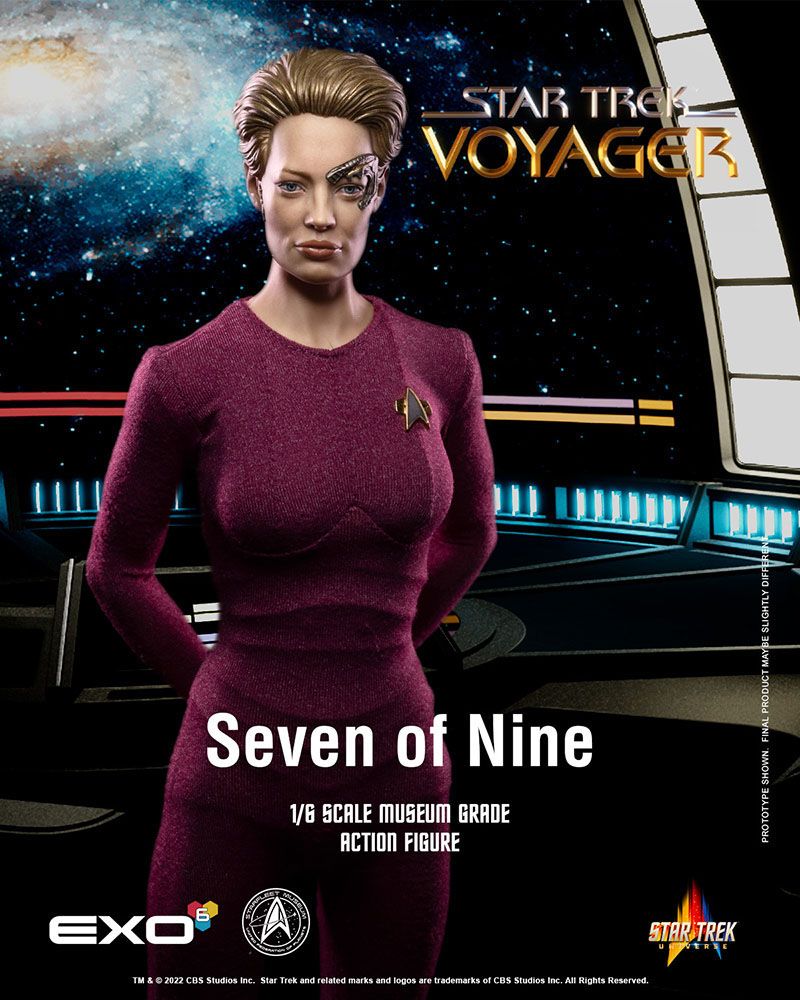 EXO-6 Star Trek: Voyager Action Figure 1/6 Seven of Nine 30 cm by LAB7 Malta