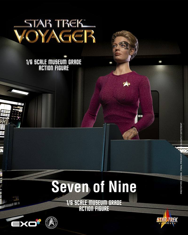 EXO-6 Star Trek: Voyager Action Figure 1/6 Seven of Nine 30 cm by LAB7 Malta