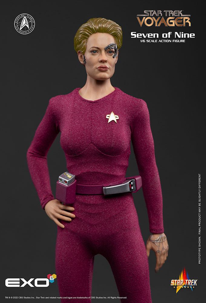 EXO-6 Star Trek: Voyager Action Figure 1/6 Seven of Nine 30 cm by LAB7 Malta