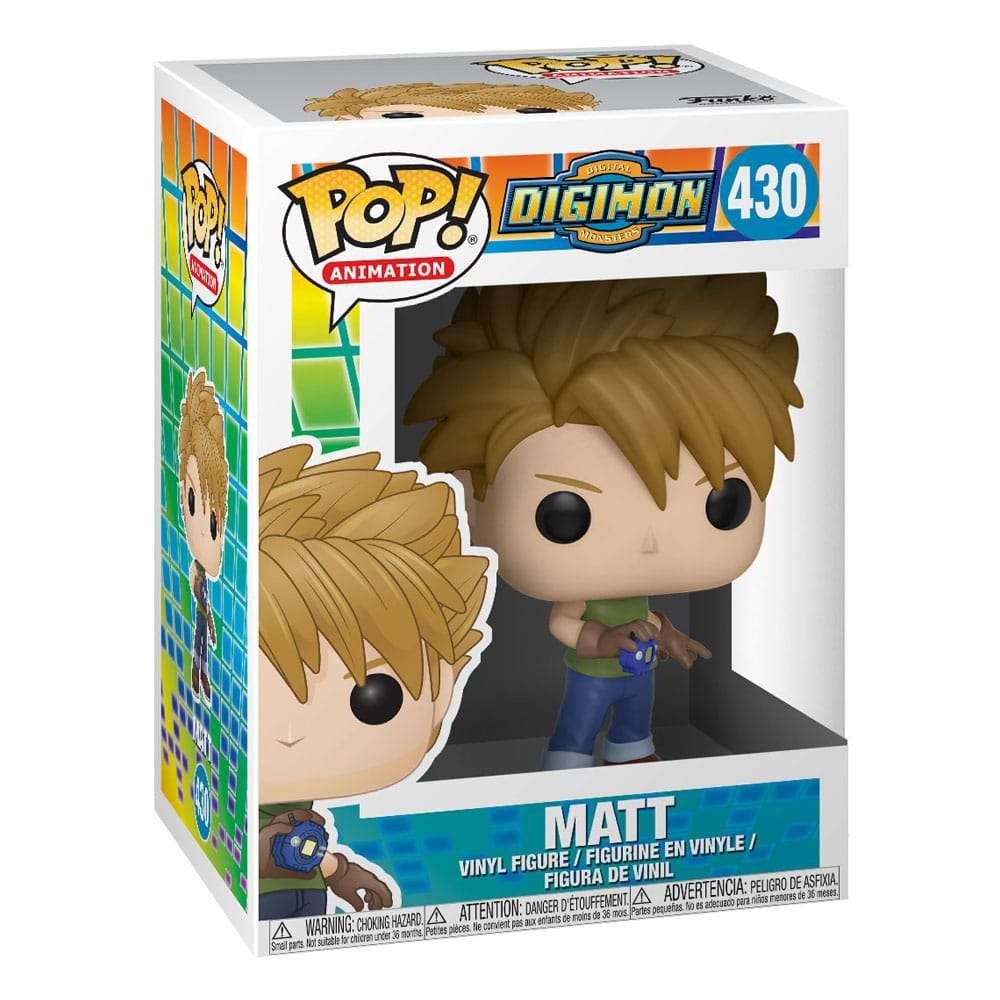 Funko POP! Digimon POP! Animation Vinyl Figure Matt 9 cm by LAB7 Malta