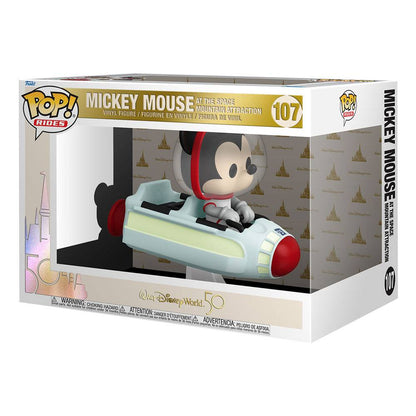 Funko POP! Walt Disney World: 50th Anniversary - Mickey Mouse on Space Mountain Pop! Rides #107 by L:AB7 Malta