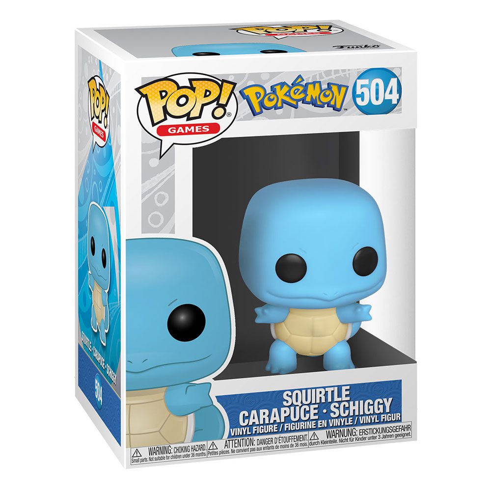 Funko POP! Pokemon - Squirtle Pop! #504 by LAB7 Malta