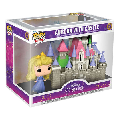 Funko POP! Disney: Ultimate Princess POP! Town Vinyl Figure Aurora & Castle (Sleeping Beauty) 9 cm by LAB7 Malta