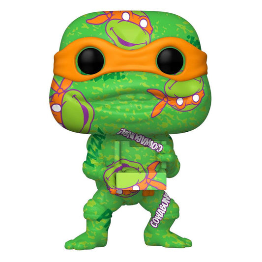 Funko POP! TMNT II: The Secret of the Ooze - Michelangelo Artist Series Pop! #54 by LAB7 Malta