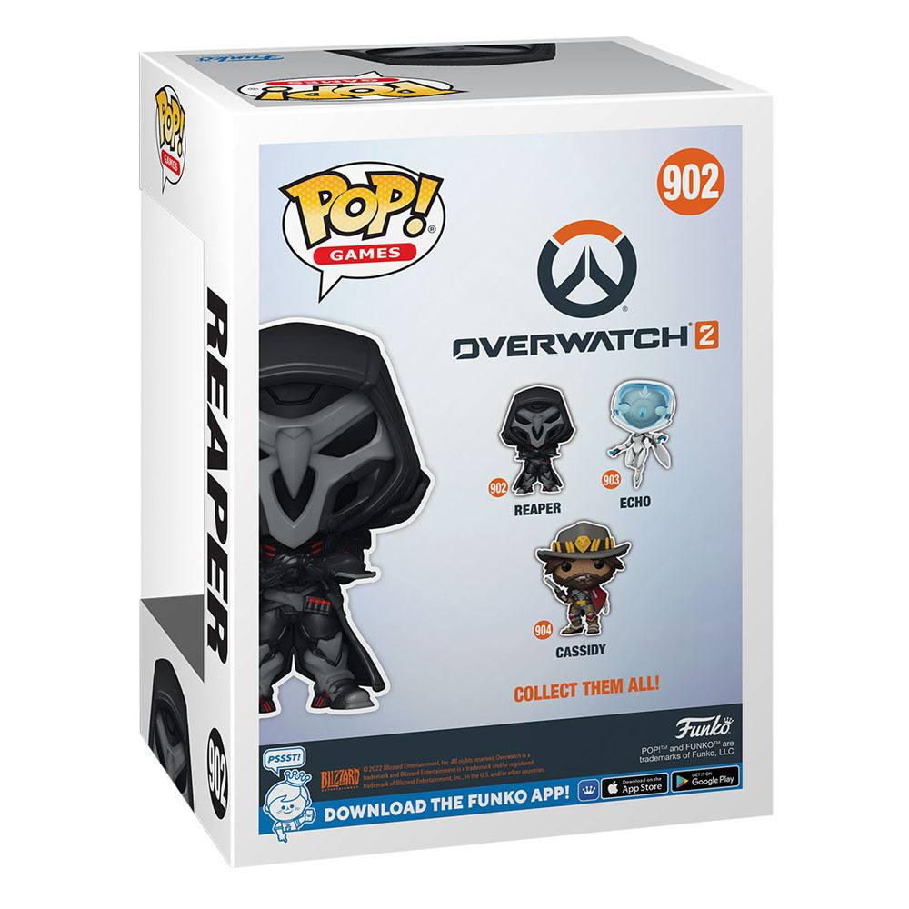 Funko POP! Overwatch 2 - Reaper Pop! #902 by LAB7 Malta