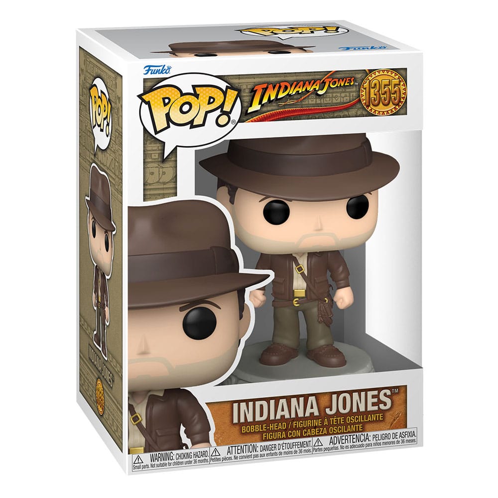 Funko POP! Indiana Jones POP! Movies Vinyl Figure Indiana Jones w/Jacket 9 cm by LAB7 Malta