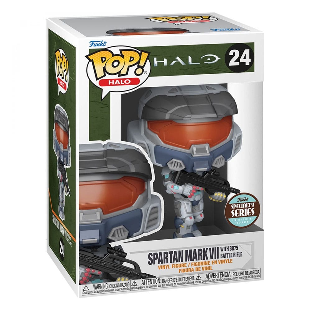 Funko POP! Halo Infinite POP! Games Mark VII w/Weapon Specialty Series #24 by LAB7 Malta