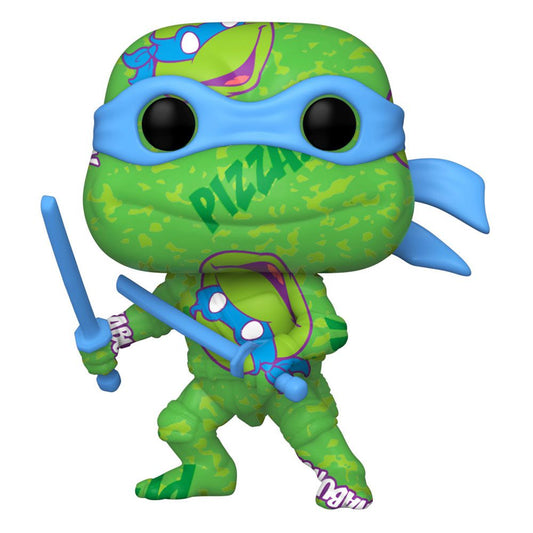 Funko POP! TMNT II: The Secret of the Ooze - Leonardo Artist Series Pop! #56 by LAB7 Malta