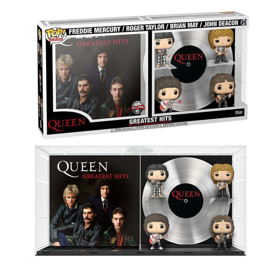 Funko Queen POP! Albums Vinyl Figure 4-Pack Greatest Hits by LAB7 Malta