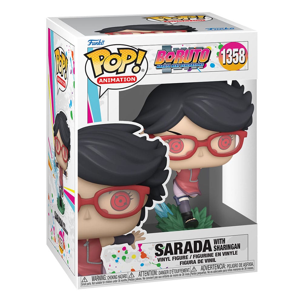 Funko POP! Boruto - Naruto Next Generations POP! Television Sarada w/Sharingan by LAB7 Malta