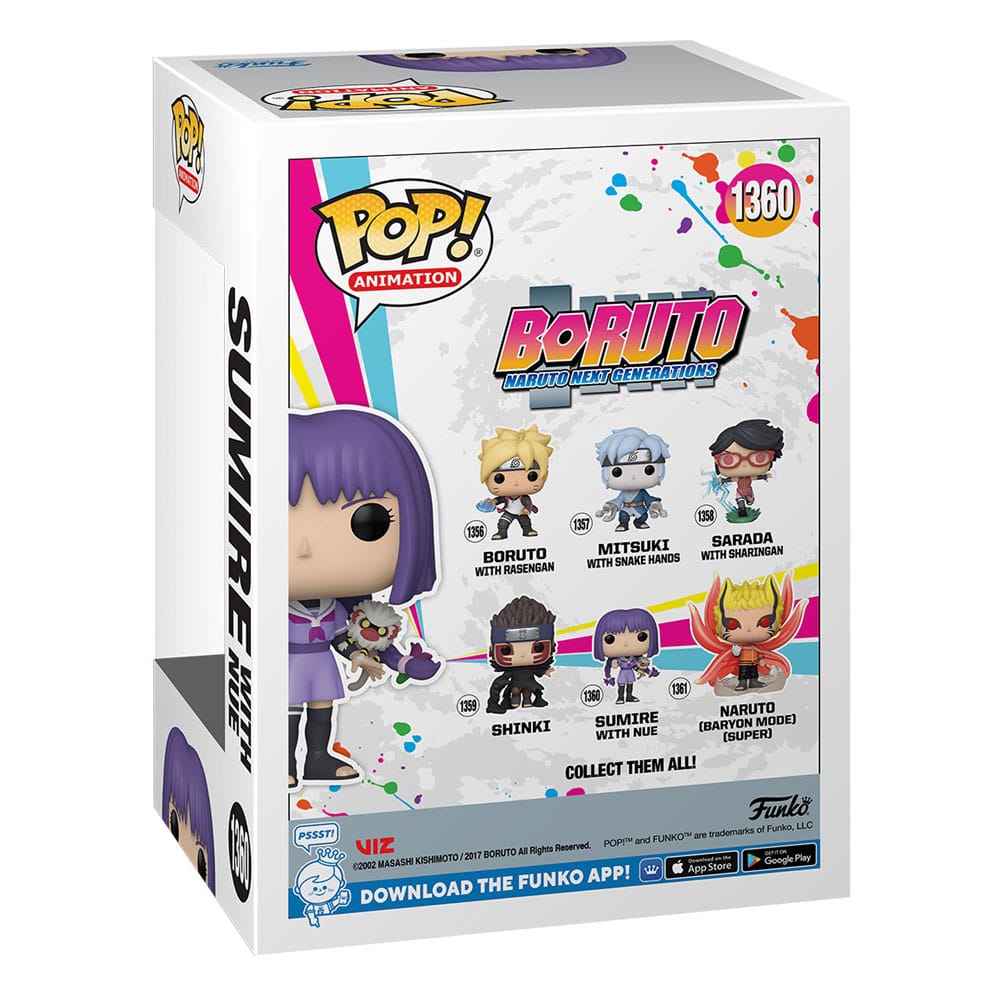 Funko POP! Boruto - Naruto Next Generations POP! Television Sumire w/Nue by LAB7 Malta