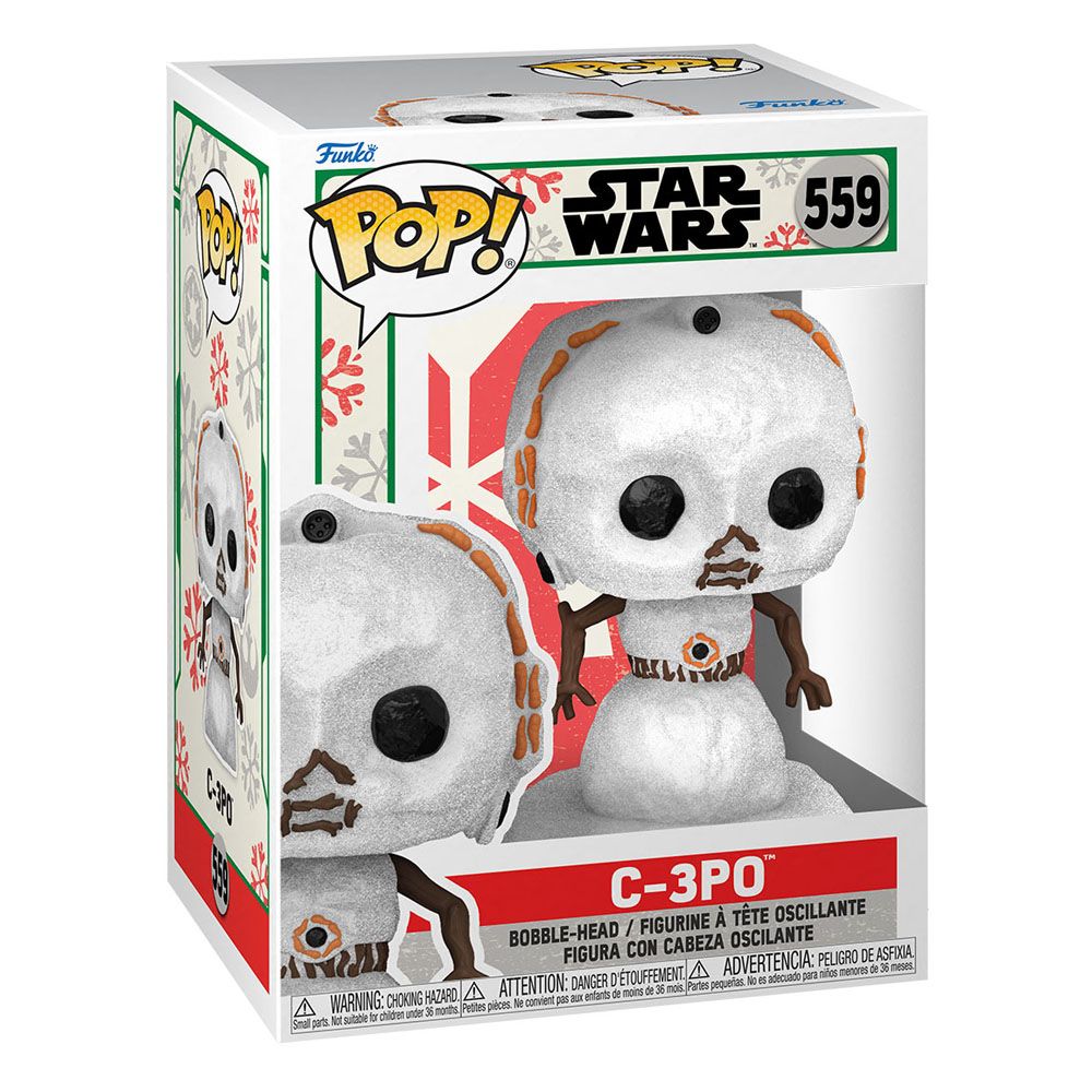 Funko POP! Star Wars: Holiday - C-3PO Snowman Pop! #559 by LAB7 Malta