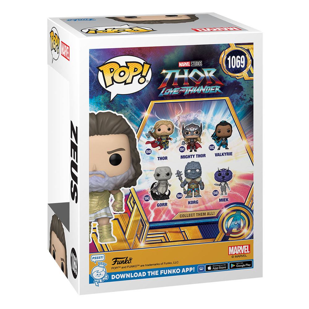 Funko POP! Thor 4: Love and Thunder - Zeus Pop! #1069 by LAB7 Malta