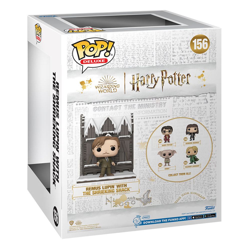 Funko POP! Remis Lupin with The Shrieking Shack Hogsmeade Diorama Deluxe Pop! Vinyl Figure #156 by LAB7 Malta