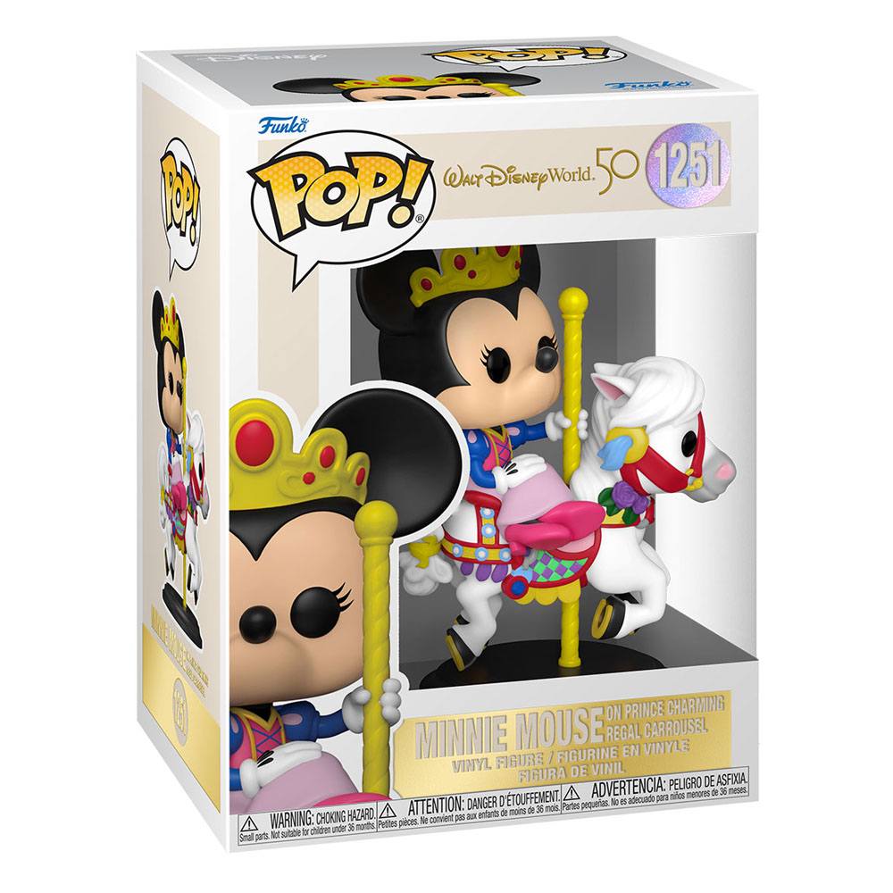 Funko POP! Walt Disney World: 50th Anniversary - Minnie Mouse on Prince Charming Regal Carrousel Pop! #1251 by LAB7 Malta