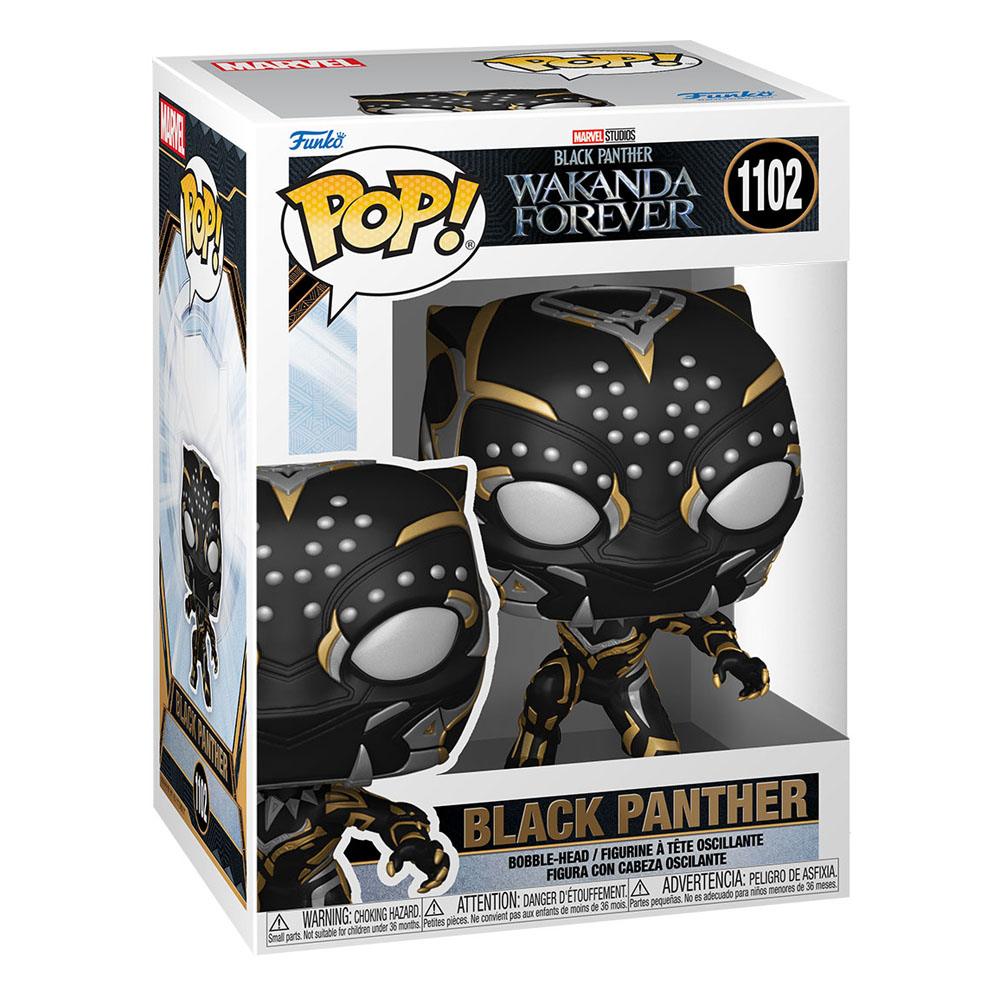 Funko POP! Black Panther 2: Wakanda Forever - Black Panther Pop! #1102 by LAB7 Malta