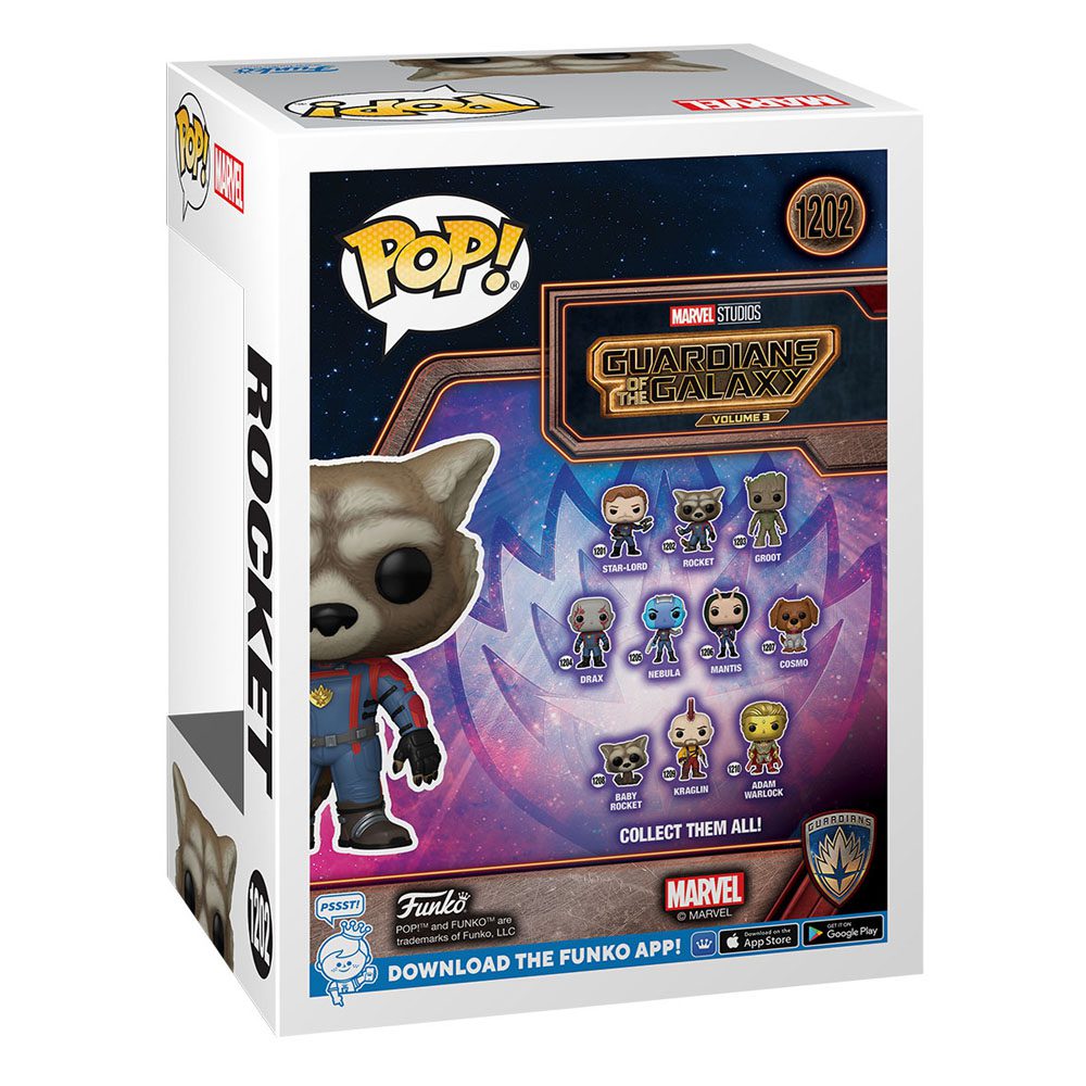 Funko POP! Guardians of the Galaxy Vol. 3 POP! Vinyl Figure Rocket #1202 by LAB7 Malta