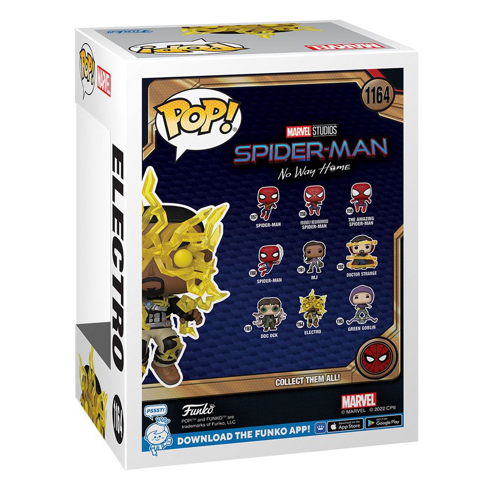 Funko POP! Spider-Man: No Way Home POP! Marvel Electro #1164 by LAB7 Malta