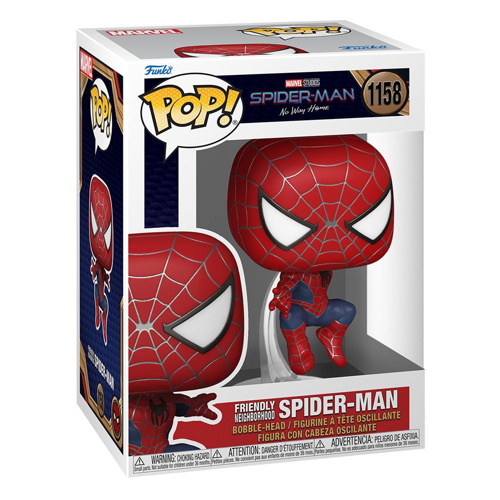 Funko POP! Spider-Man: No Way Home POP! Marvel Friendly Neighbourhood #1158 by LAB7 Malta