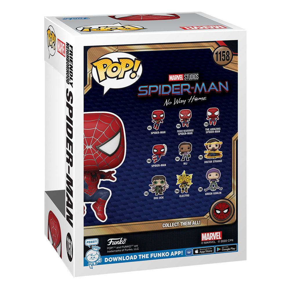 Funko POP! Spider-Man: No Way Home POP! Marvel Friendly Neighbourhood #1158 by LAB7 Malta