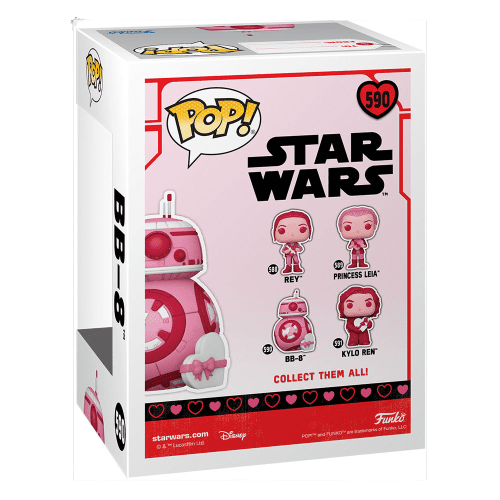 Funko POP! Star Wars Valentines POP! Star Wars Vinyl Figure BB-8 #590 by LAB7 Malta