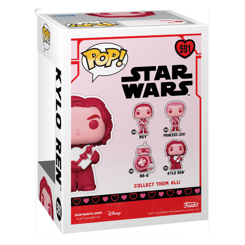 Funko POP! Star Wars Valentines POP! Star Wars Vinyl Figure Kylo Ren #591 by LAB7 Malta