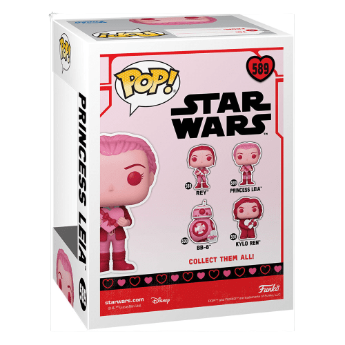 Funko POP! Star Wars Valentines POP! Star Wars Vinyl Figure Leia #589 by LAB7 Malta