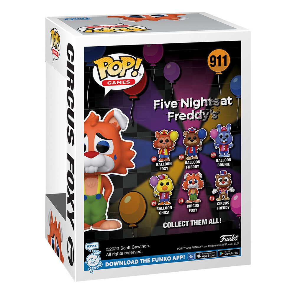 Funko POP! Five Nights at Freddy's Security Breach Circus Foxy #911 by LAB7 Malta