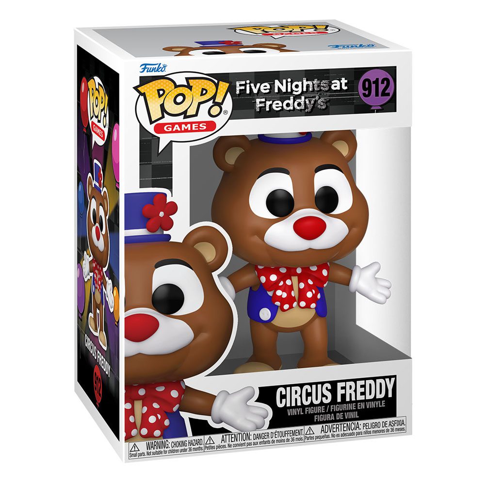 Funko POP! Five Nights at Freddy's Security Breach Circus Freddy #912 by LAb7 Malta