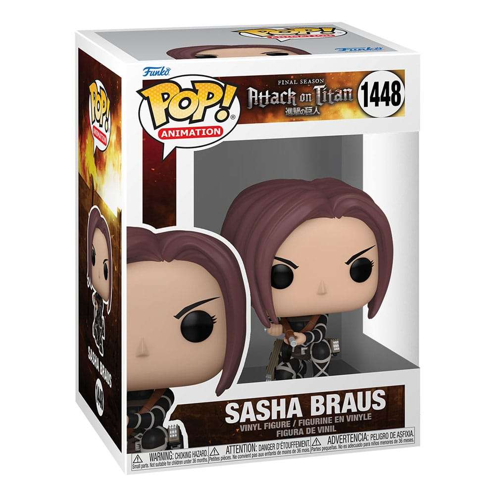 Funko POP! Attack on Titan POP! Animation Vinyl Figure Sasha 9 cm by LAB7 Malta