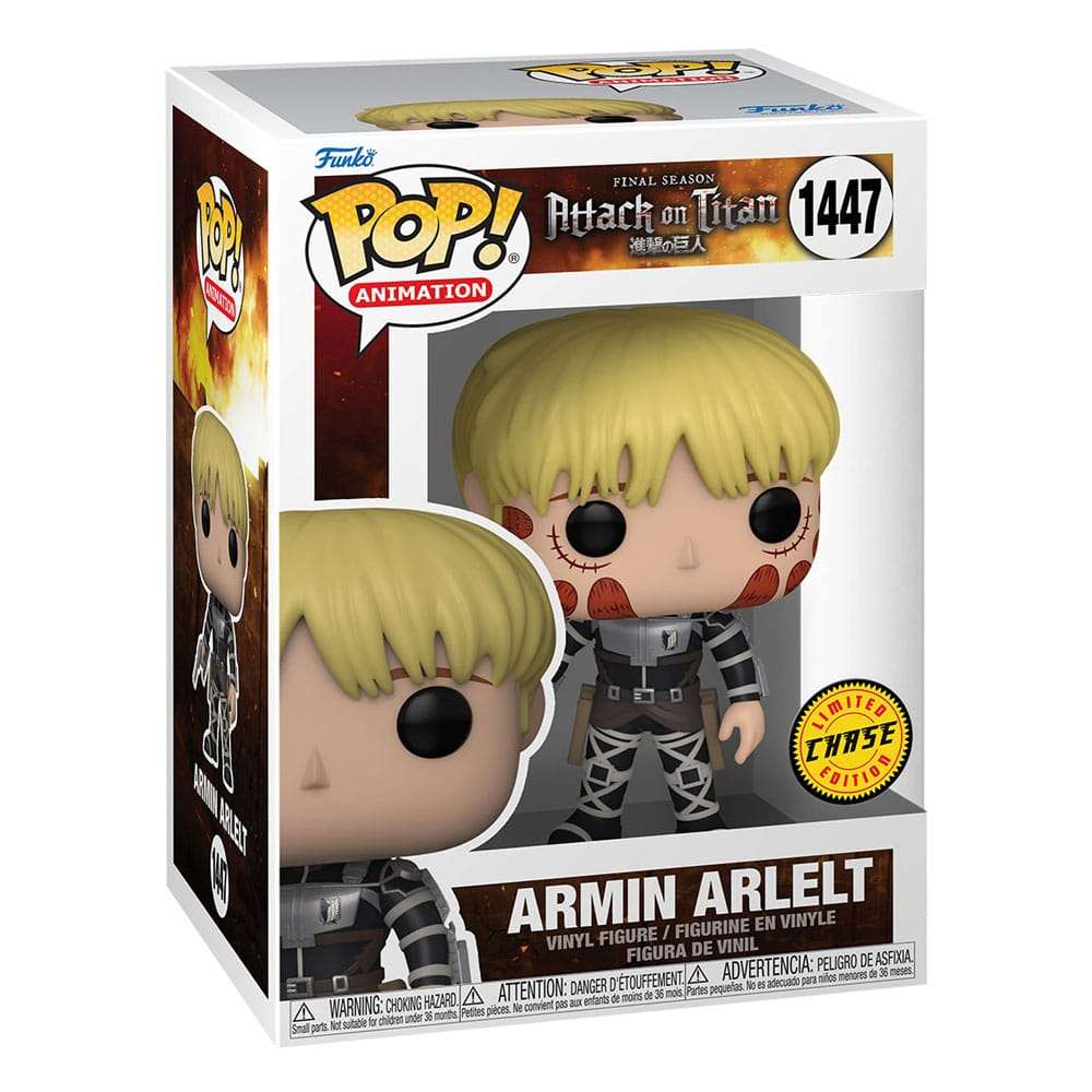 Funko POP! Attack on Titan POP! Animation Vinyl Figures Armin Arlert 9 cm by LAB7 Malta