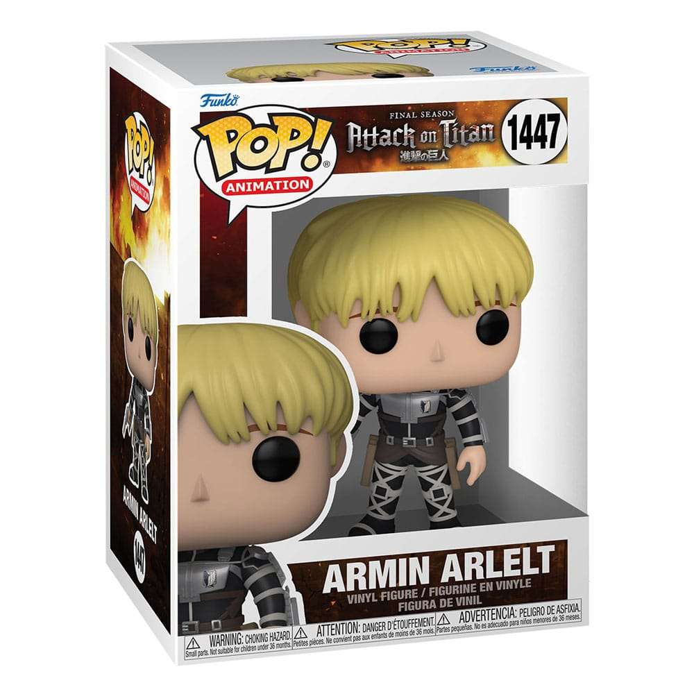 Funko POP! Attack on Titan POP! Animation Vinyl Figures Armin Arlert 9 cm by LAB7 Malta