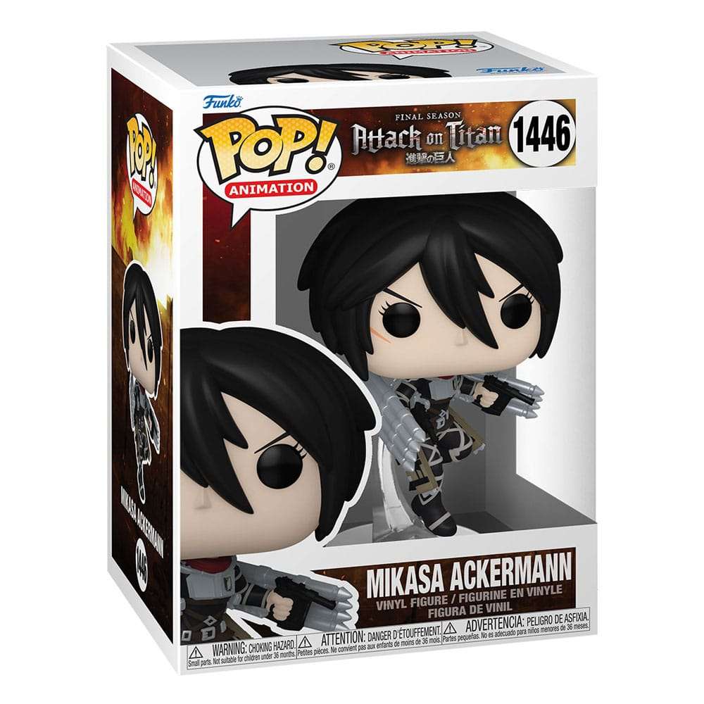 Funko POP! Attack on Titan POP! Animation Vinyl Figure Mikasa Ackerman 9 cm by LAB7 Malta