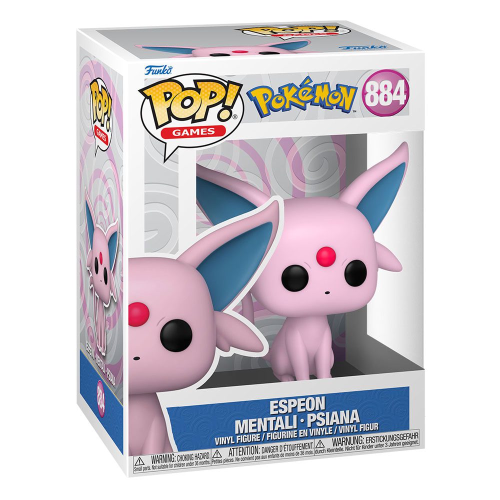 Funko POP! Pokemon POP! Games Vinyl Figure Espeon (EMEA) #884 by LAB7 Malta