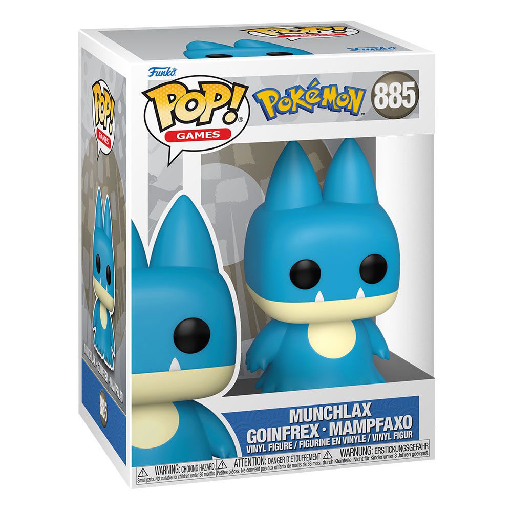 Funko POP! Pokemon POP! Games Vinyl Figure Munchlax (EMEA) #885 by LAB7 Malta