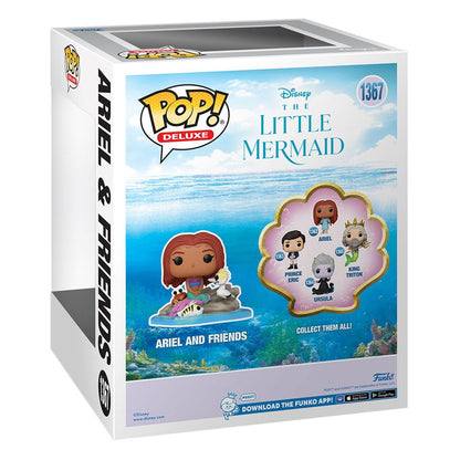 Funko POP! The Little Mermaid POP! Deluxe Vinyl Figure Ariel & Friends 9 cm by LAB7 Malta