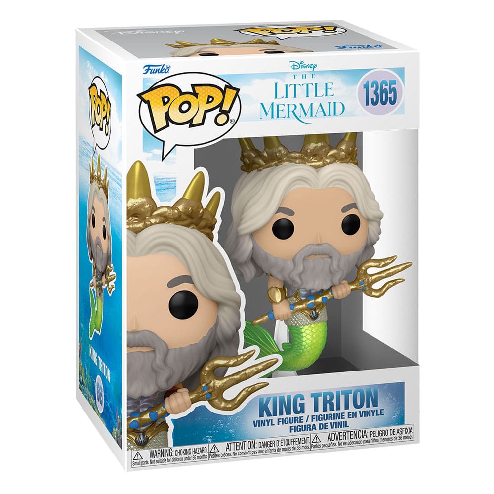 Funko POP! The Little Mermaid POP! Disney Vinyl Figure King Triton 9 cm by LAB7 Malta