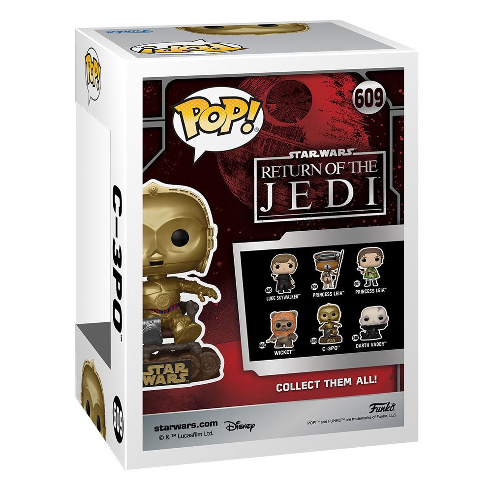 Funko POP! Star Wars Return of the Jedi 40th Anniversary POP! Vinyl Figure C3P0 in chair #609 by LAB7 Malta