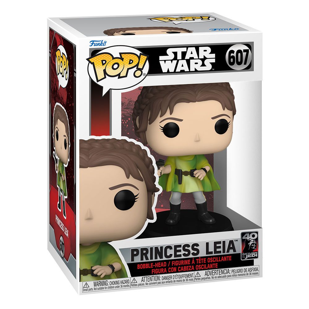 Funko POP! Star Wars Return of the Jedi 40th Anniversary POP! Vinyl Figure Leia (BH) #607 by LAB7 Malta