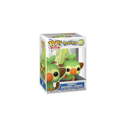 Funko POP Pokémon Grookey 9cm Figure (EMEA)