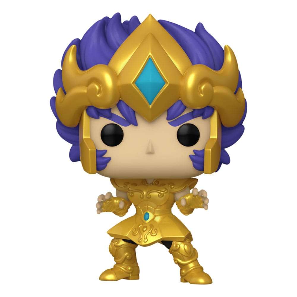 Funko POP! Saint Seiya: Knights of the Zodiac - Leo Ikki in Gold Suit Pop! Vinyl Figure by LAB7 Malta