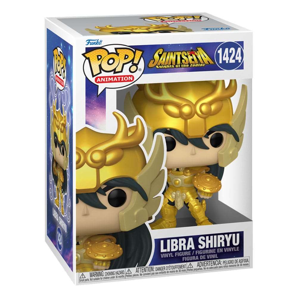 Funko POP! Saint Seiya: Knights of the Zodiac - Libra Shiryu in Gold Suit Pop! Vinyl Figure by LAB7 Malta